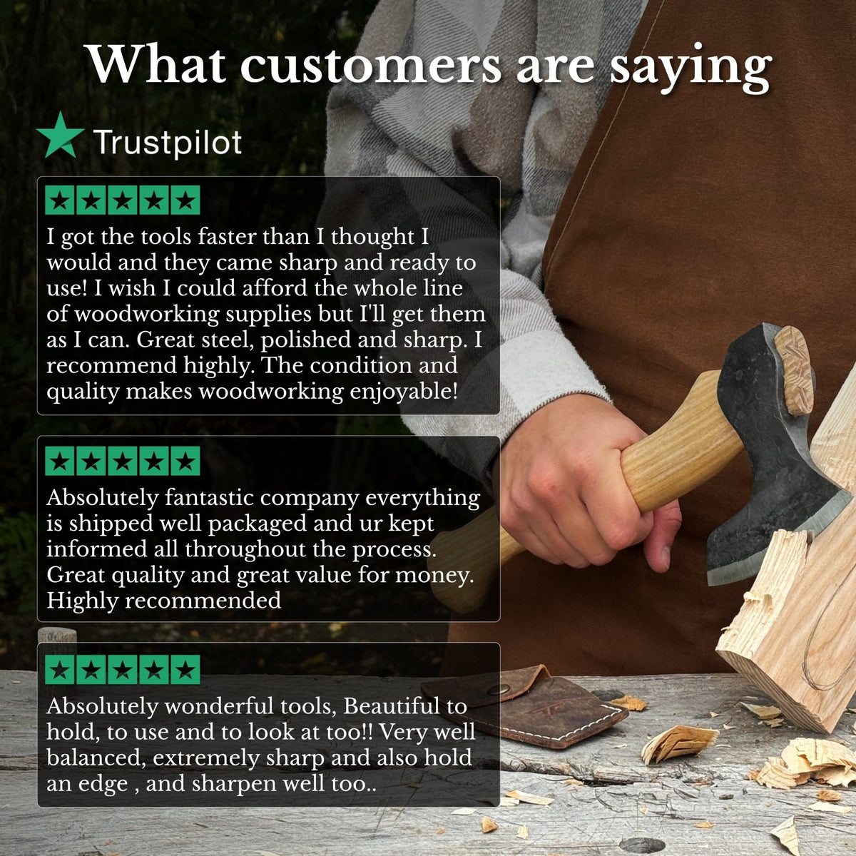 Small Carving Axe, 0.54 kg (1.19 lbs) - 11
