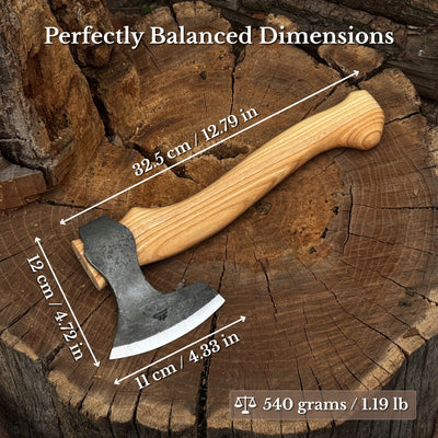 Small Carving Axe, 0.54 kg (1.19 lbs) - 2