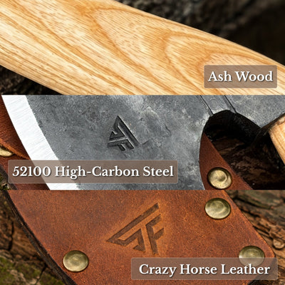Small Carving Axe, 0.65 kg (1.43 lb) - 6