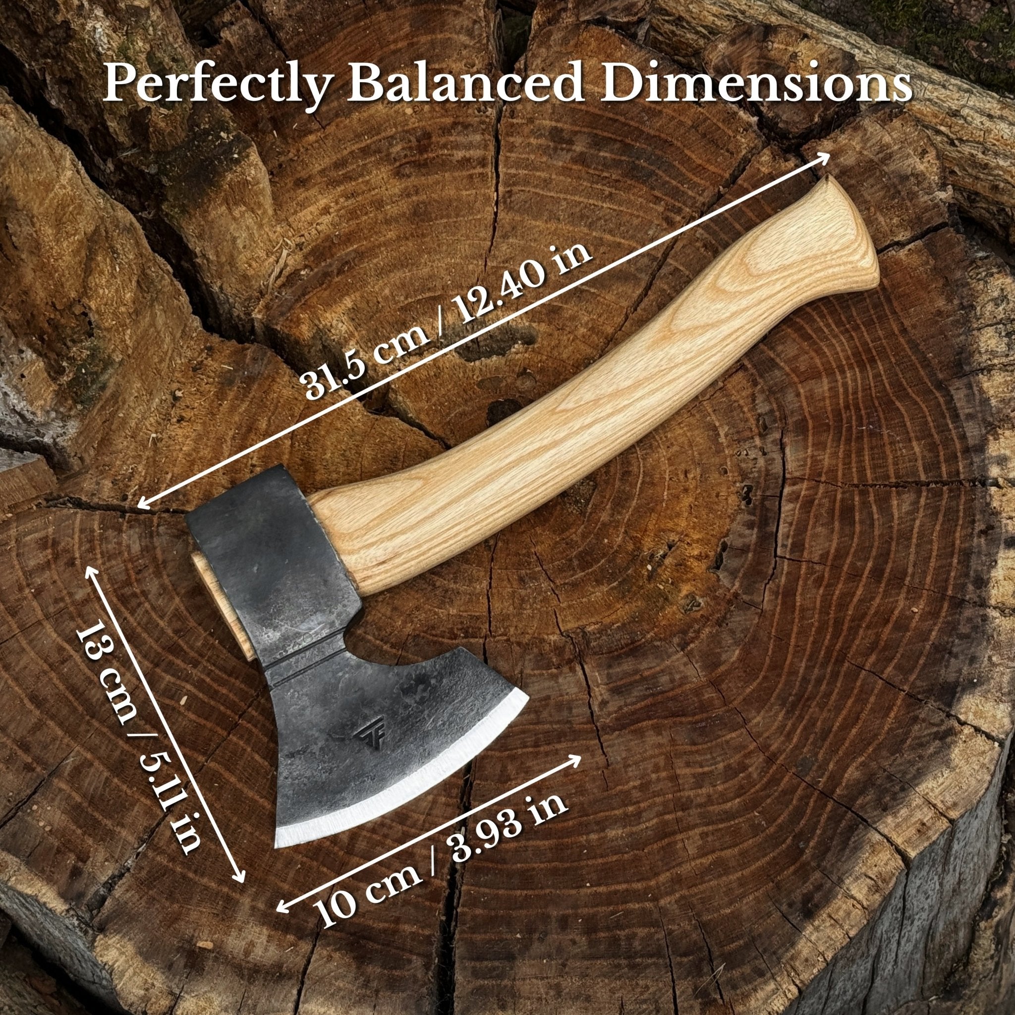Small Carving Axe, 0.65 kg (1.43 lb) - 2