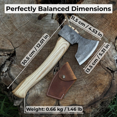 Small Carving Axe, 0.65 kg (1.43 lb) - 2