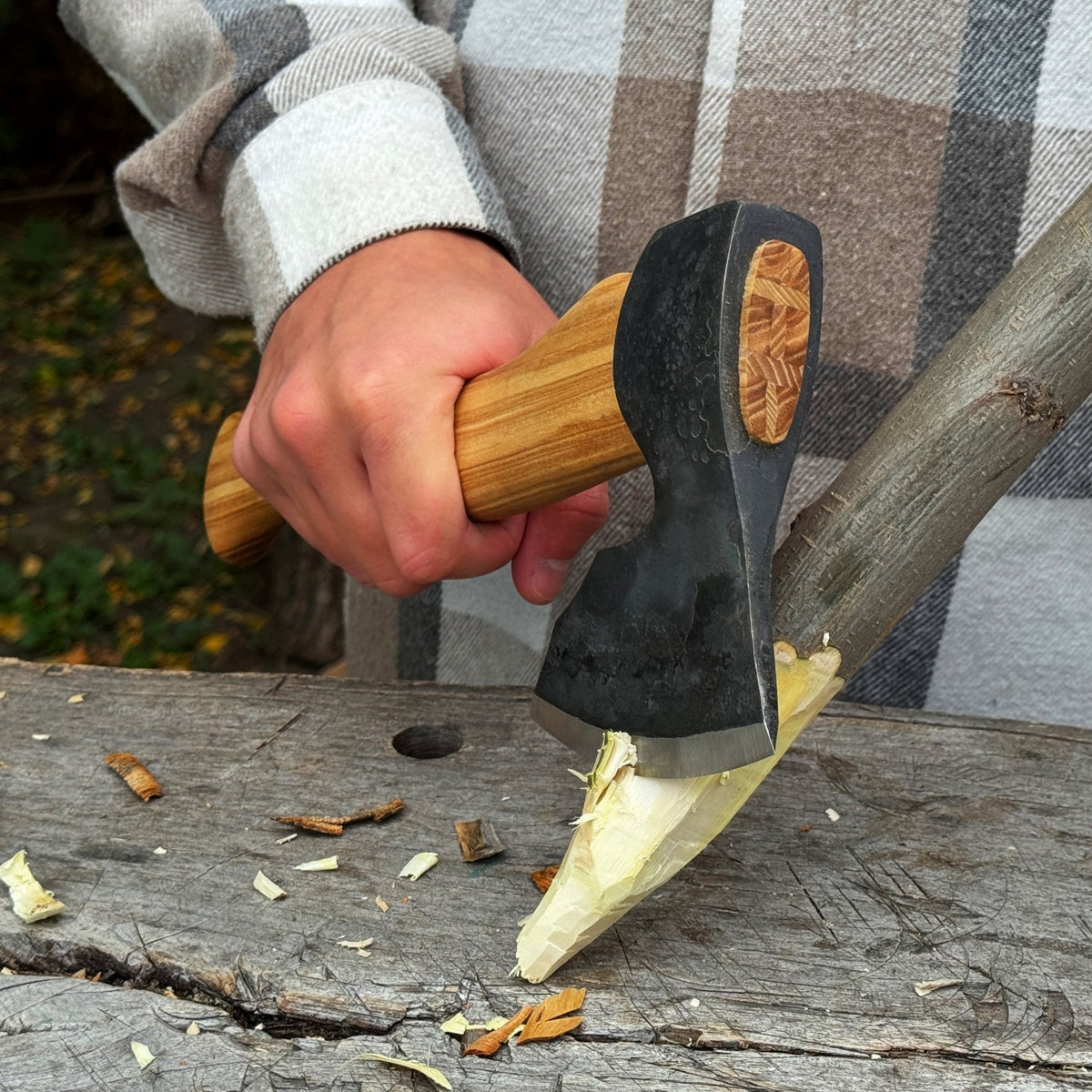 Small Carving Axe, 0.66 kg (1.46 lb) - 4