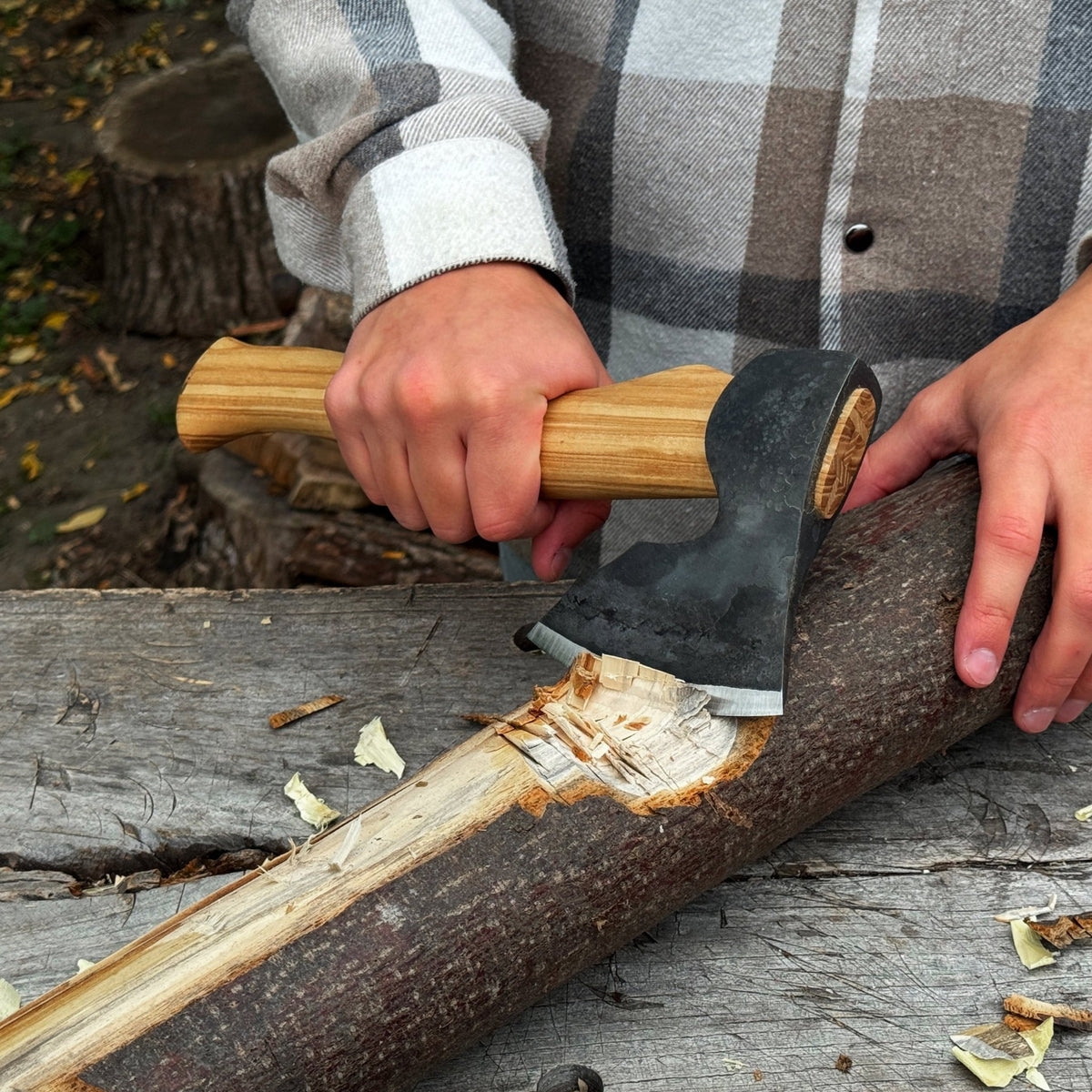 Small Carving Axe, 0.66 kg (1.46 lb) - 5
