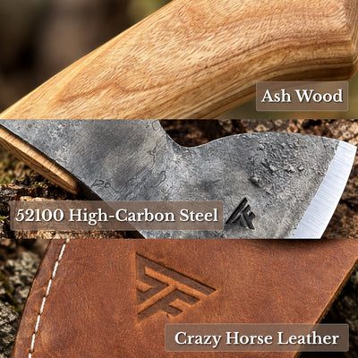 Small Carving Axe, 0.7 kg (1.54 lb) - 6