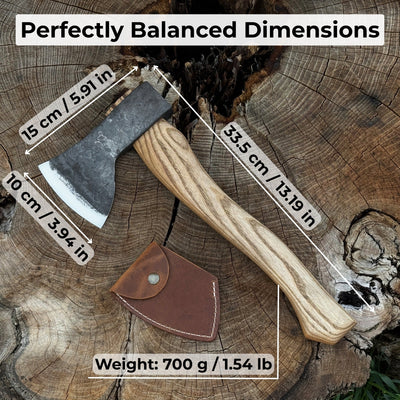 Small Carving Axe, 0.7 kg (1.54 lb) - 2
