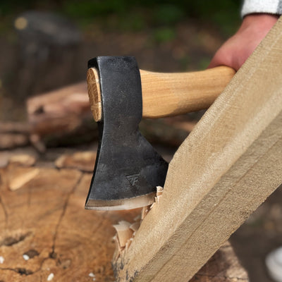 Small Carving Axe, 630 g (1.39 lb) - 6