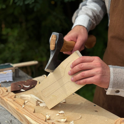 Small Carving Axe, 650 g (1.43 lb) - 4