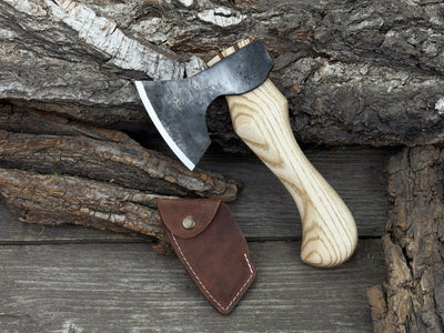 Small Carving Axe with Belt Loop, 0.47 kg (1 lb) - 5