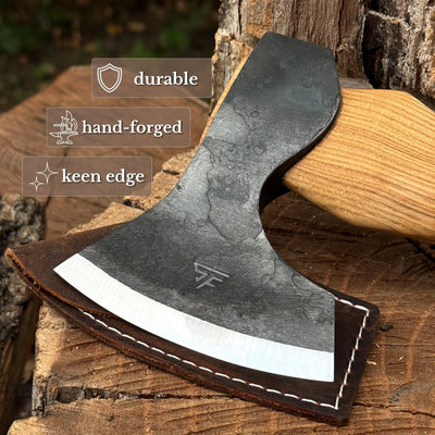 Small Carving Axe with Belt Loop, 0.47 kg (1 lb) - 3