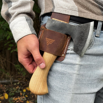 Small Carving Axe with Belt Loop, 0.47 kg (1 lb) - 6
