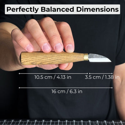 Small Chip Carving Knife, 3.5 cm (1.38 inches) - 5
