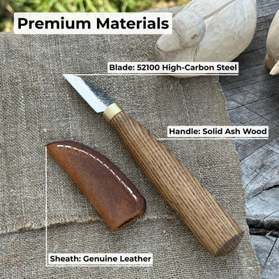 Small Chip Carving Knife, 3.5 cm (1.38 inches) - 6