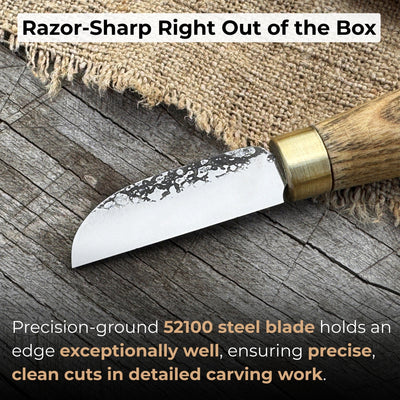 Small Chip Carving Knife, 4 cm (1.57 inches) - 2