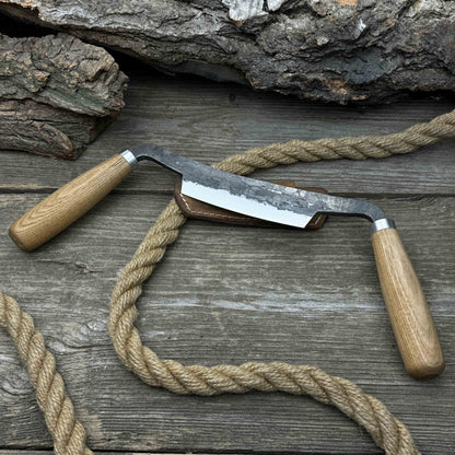 Small Curved Drawknife (Push/Pull), 10.5 cm (4.13 inches) - 4