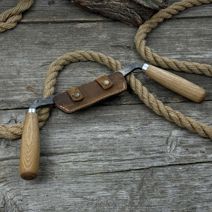 Small Curved Drawknife (Push/Pull), 10.5 cm (4.13 inches) - 3