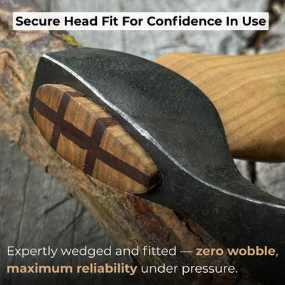 Small Kuksa Adze with Deep Curved (Round) Blade, 4.5 cm (1.8 in) - 6