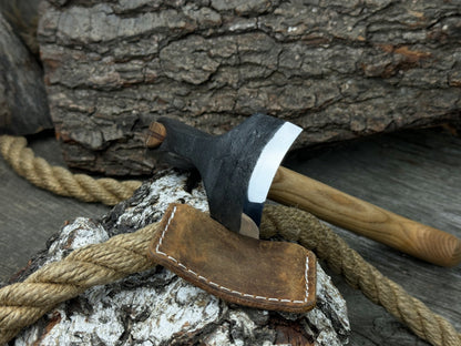 Small Kuksa Adze with Shallow Curved Blade, 5.5 cm (2.2 in) - 3