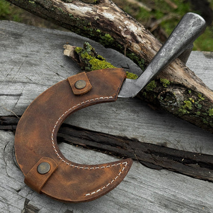 Small Sickle with Forged Handle, 9 cm (3.54 inches) - 18