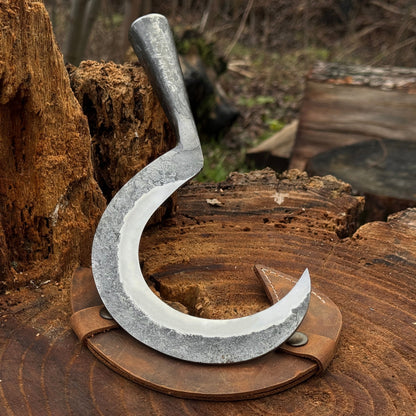 Small Sickle with Forged Handle, 9 cm (3.54 inches) - 15