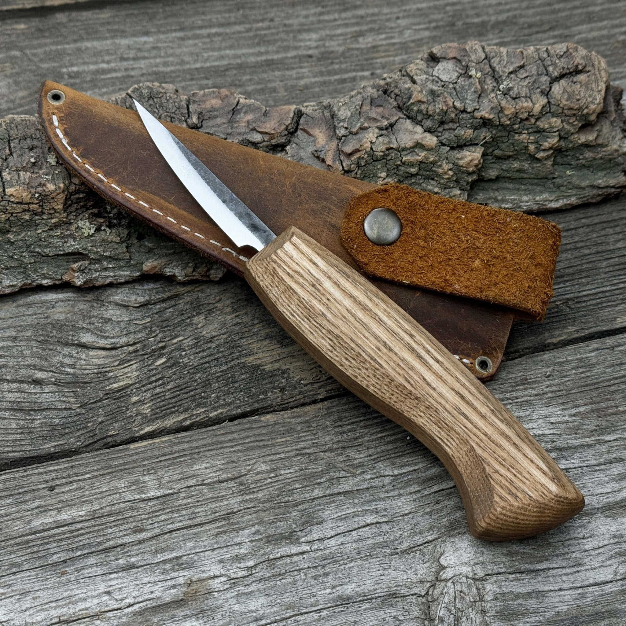 Small Sloyd Carving Knife, Blade 6.5 cm (2.56 inches) - 1