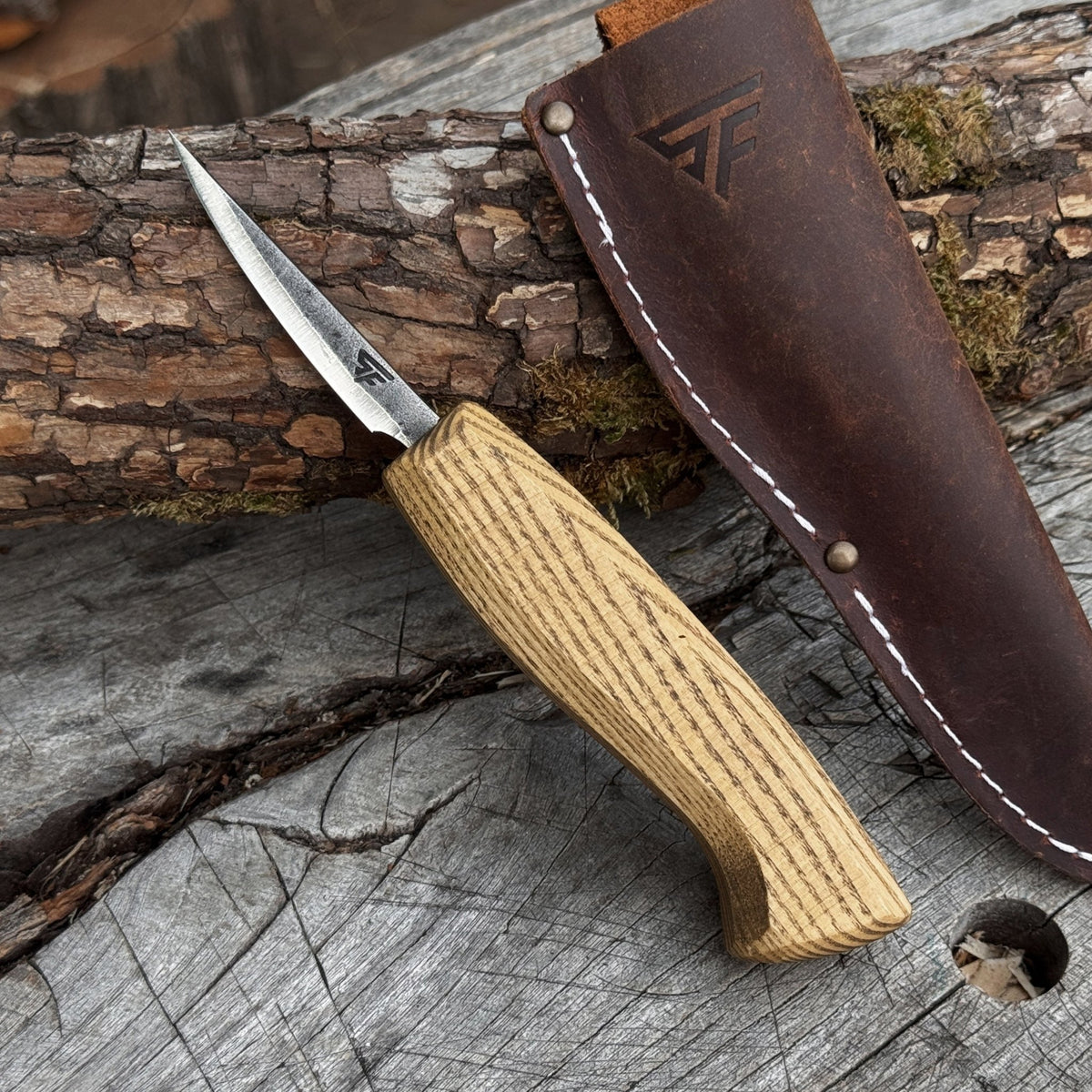Small Sloyd Carving Knife, Blade 6.5 cm (2.56 inches) - 1