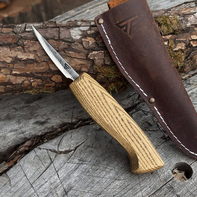 Small Sloyd Carving Knife, Blade 6.5 cm (2.56 inches) - 1