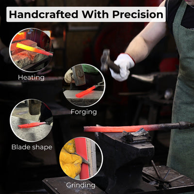 Small Sloyd Carving Knife, Blade 6.5 cm (2.56 inches) - 8