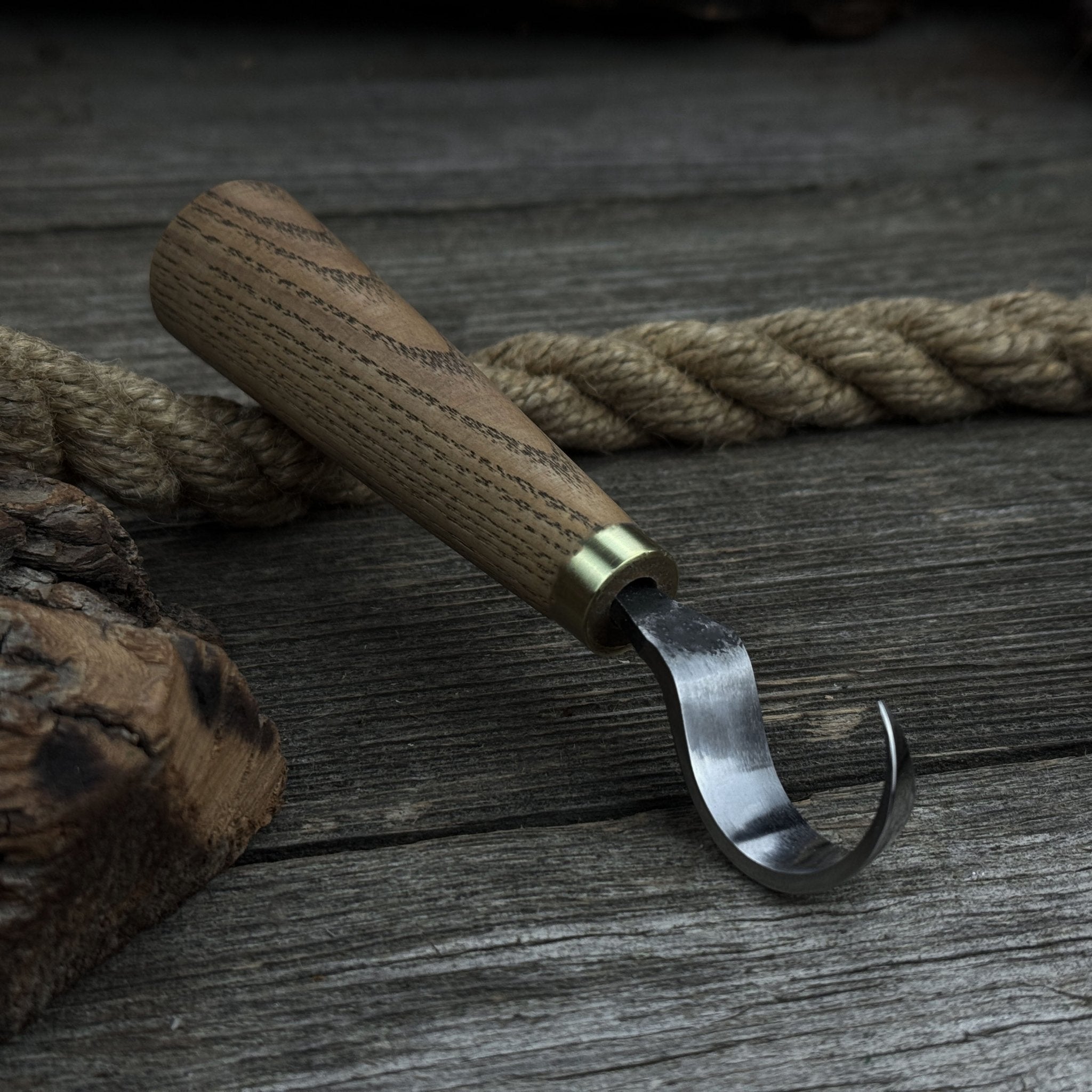 Small Spoon Carving Hook Knife, ⌀ 3 cm (1.2 inches) - 5