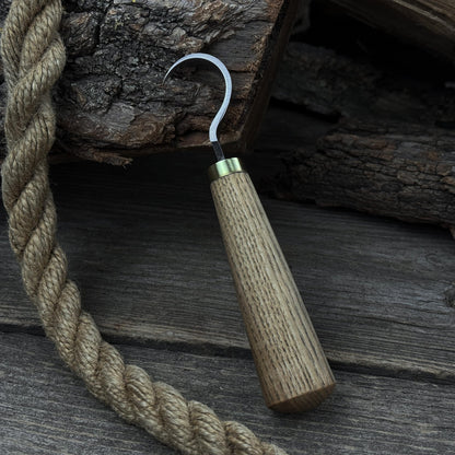 Small Spoon Carving Hook Knife, ⌀ 3 cm (1.2 inches) - 7
