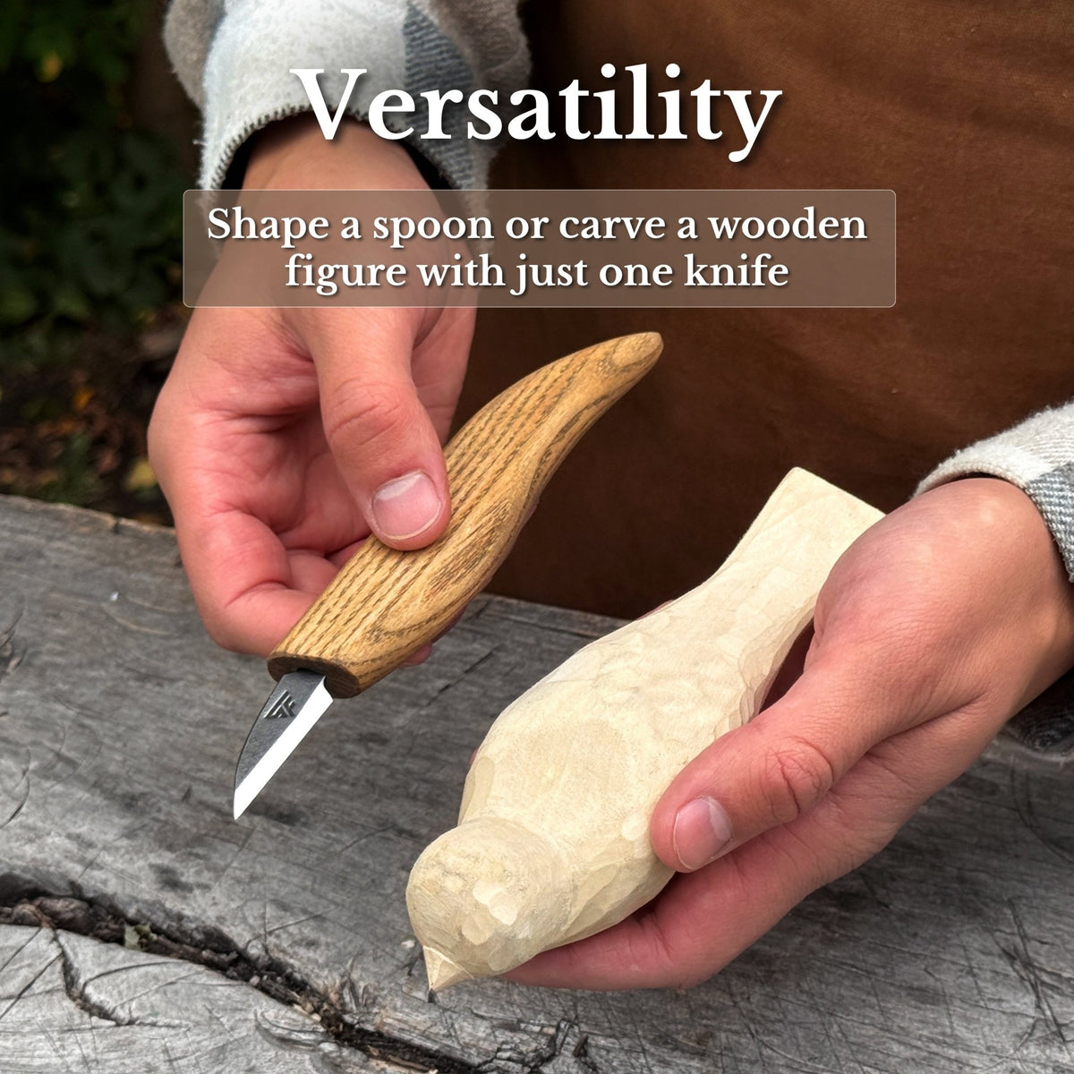 Small Whittling Carving Knife, 3.5 cm (1.38 inches) - 9
