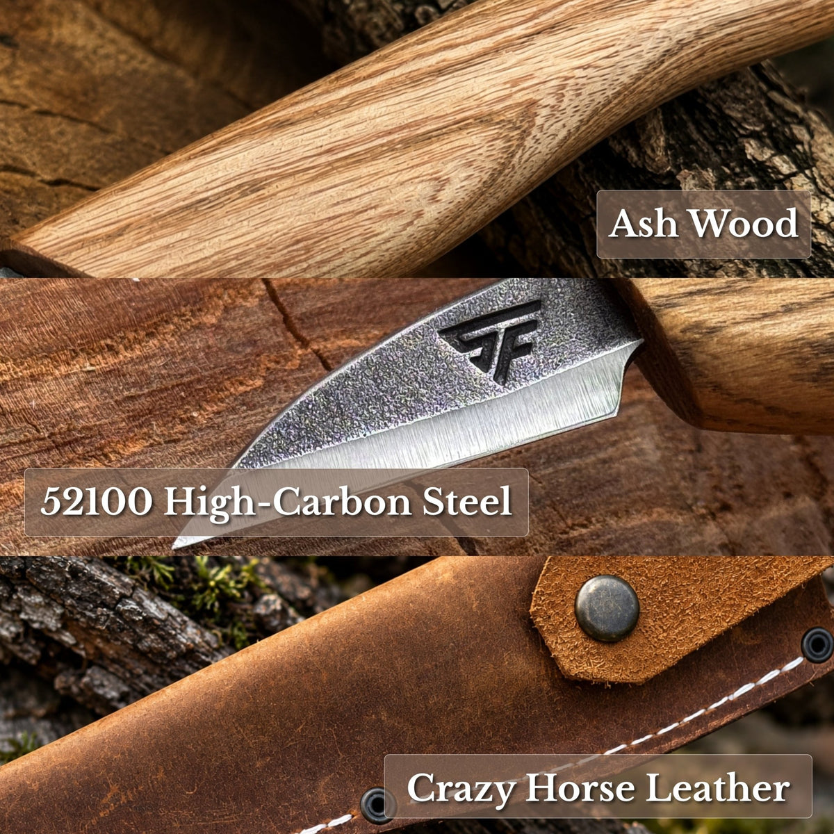 Small Whittling Carving Knife, 3.5 cm (1.38 inches) - 9