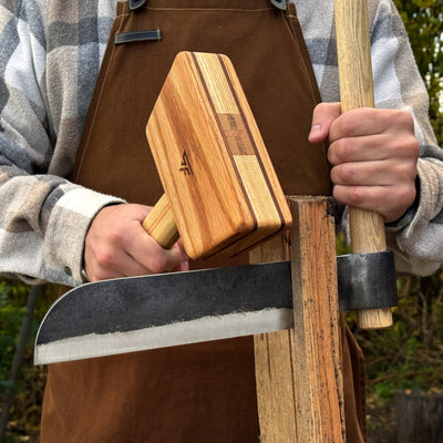 Splitting Froe with Wooden Mallet - 6