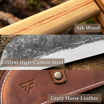 Splitting Froe with Wooden Mallet - 7