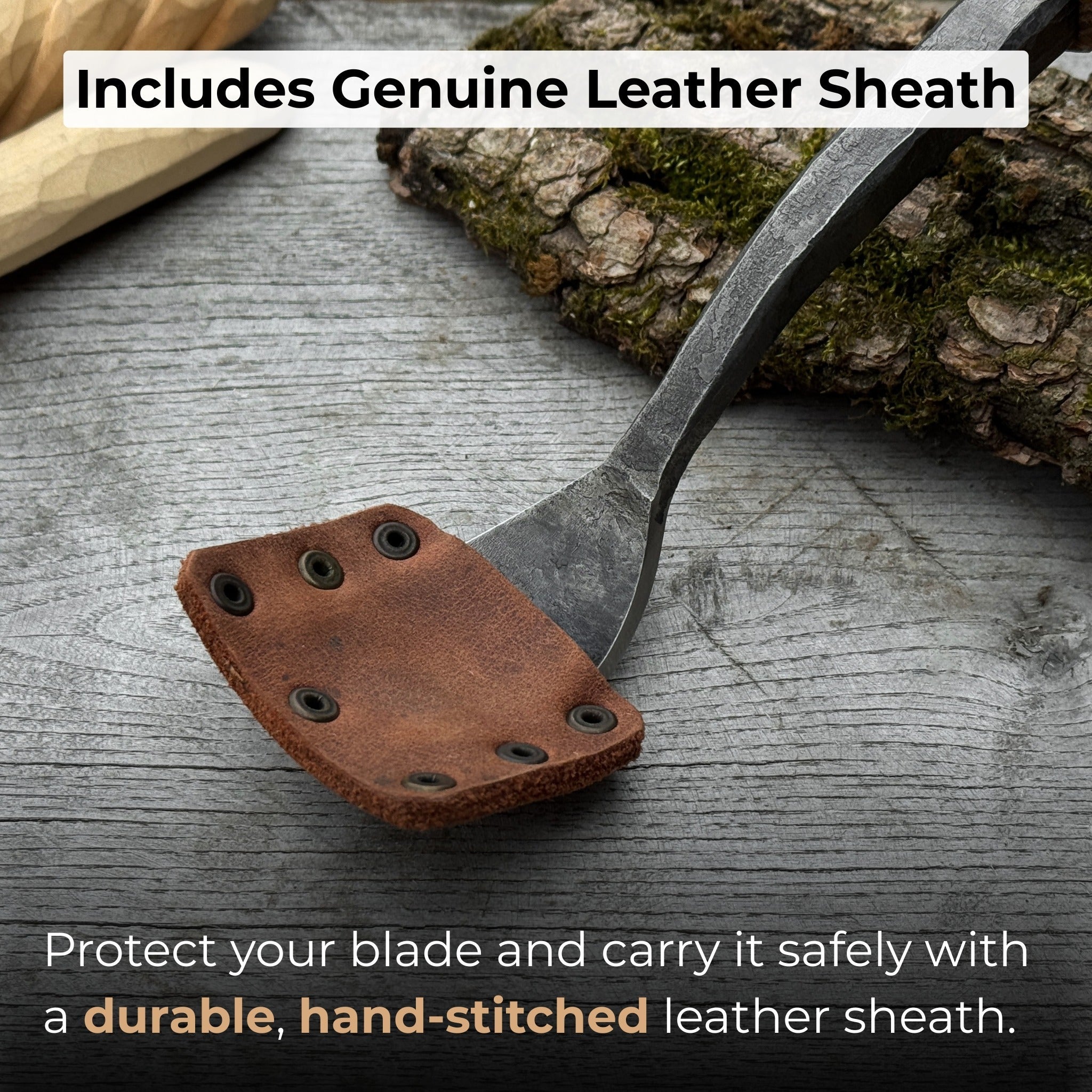 Spoon Bent Gouge, 20 - 40 mm (0.8 - 1.6 inches) - 4