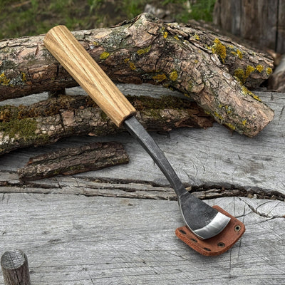Spoon Bent Gouge, 20 - 40 mm (0.8 - 1.6 inches) - 1
