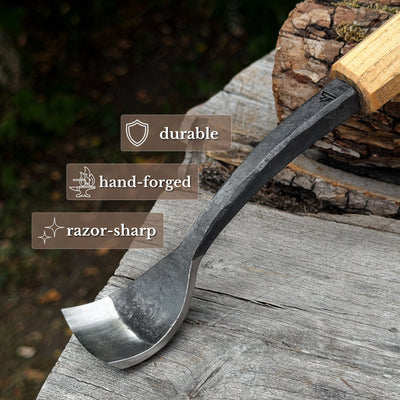 Spoon Bent Gouge, 20 - 40 mm (0.8 - 1.6 inches) - 3