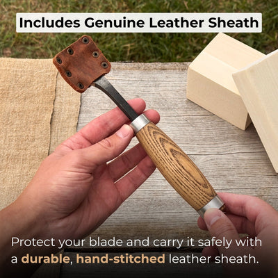 Spoon Bent Gouge, 20 - 45 mm (0.8 - 1.8 inches) - 4