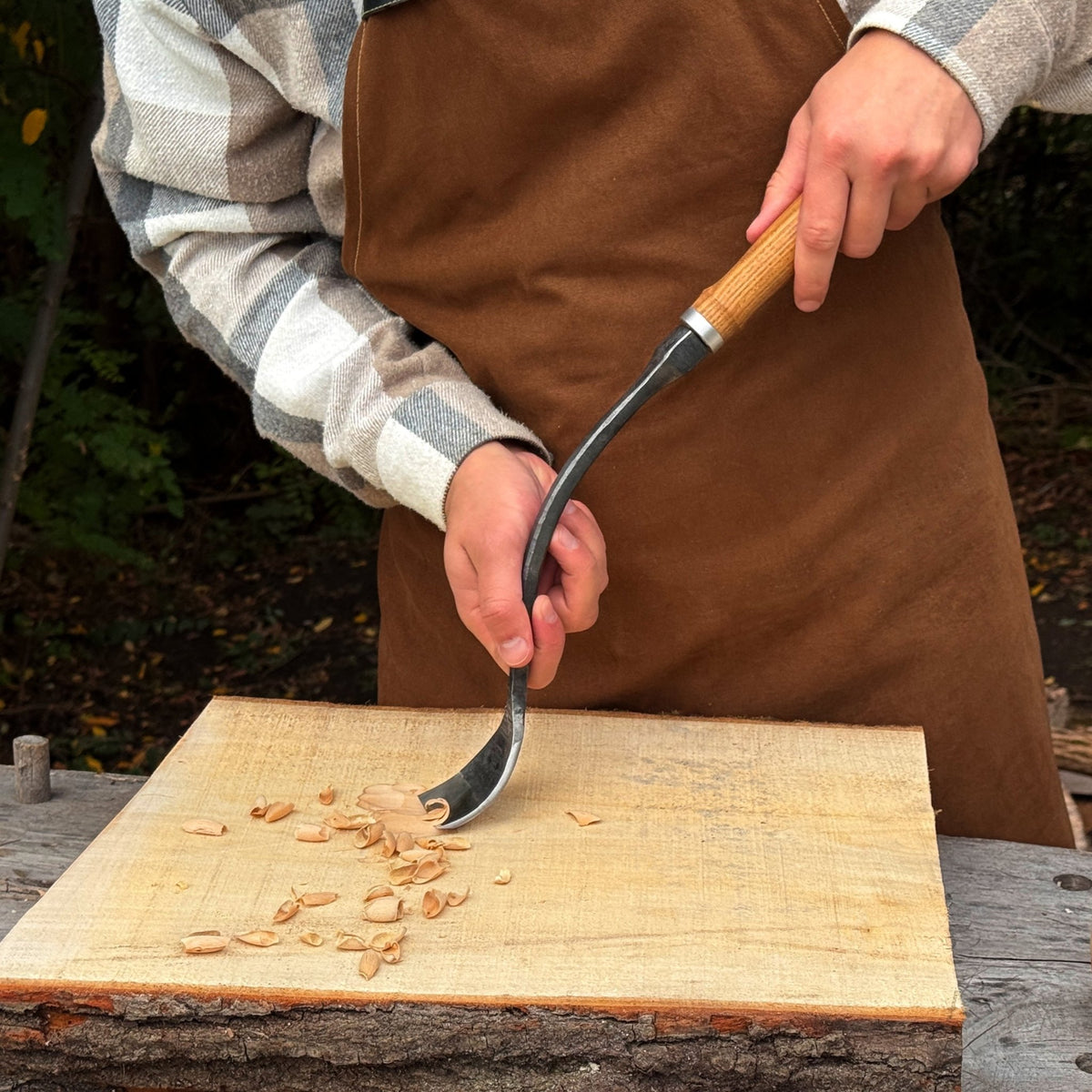 Spoon Bent Gouge, 50 - 70 mm (2 - 2.8 inches) - 7
