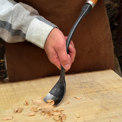 Spoon Bent Gouge, 50 - 70 mm (2 - 2.8 inches) - 8
