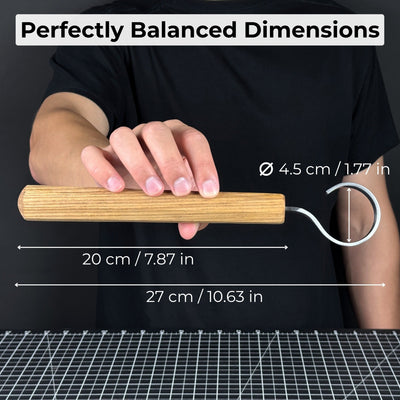 Spoon Carving Hook Knife, ⌀ 4.5 cm (1.77 inches) - 5