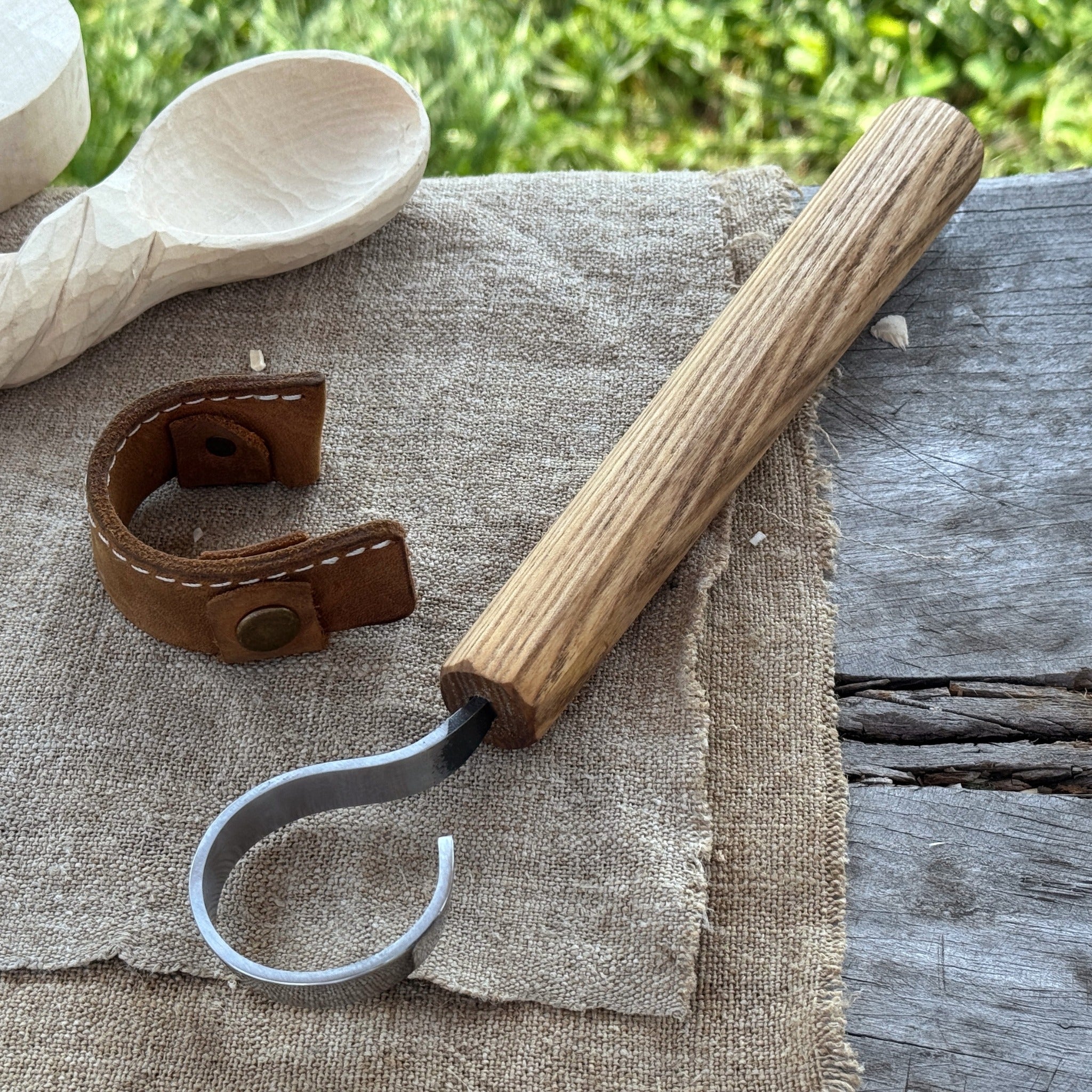 Spoon Carving Hook Knife, ⌀ 4.5 cm (1.77 inches) - 1