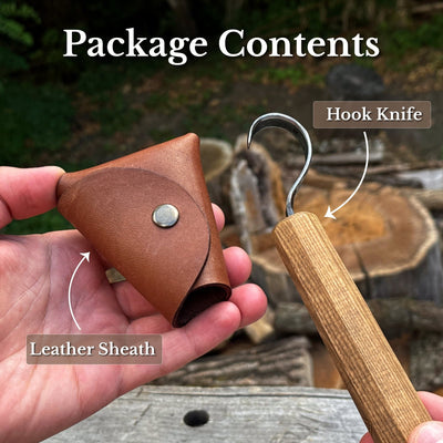 Spoon Carving Hook Knife - 9