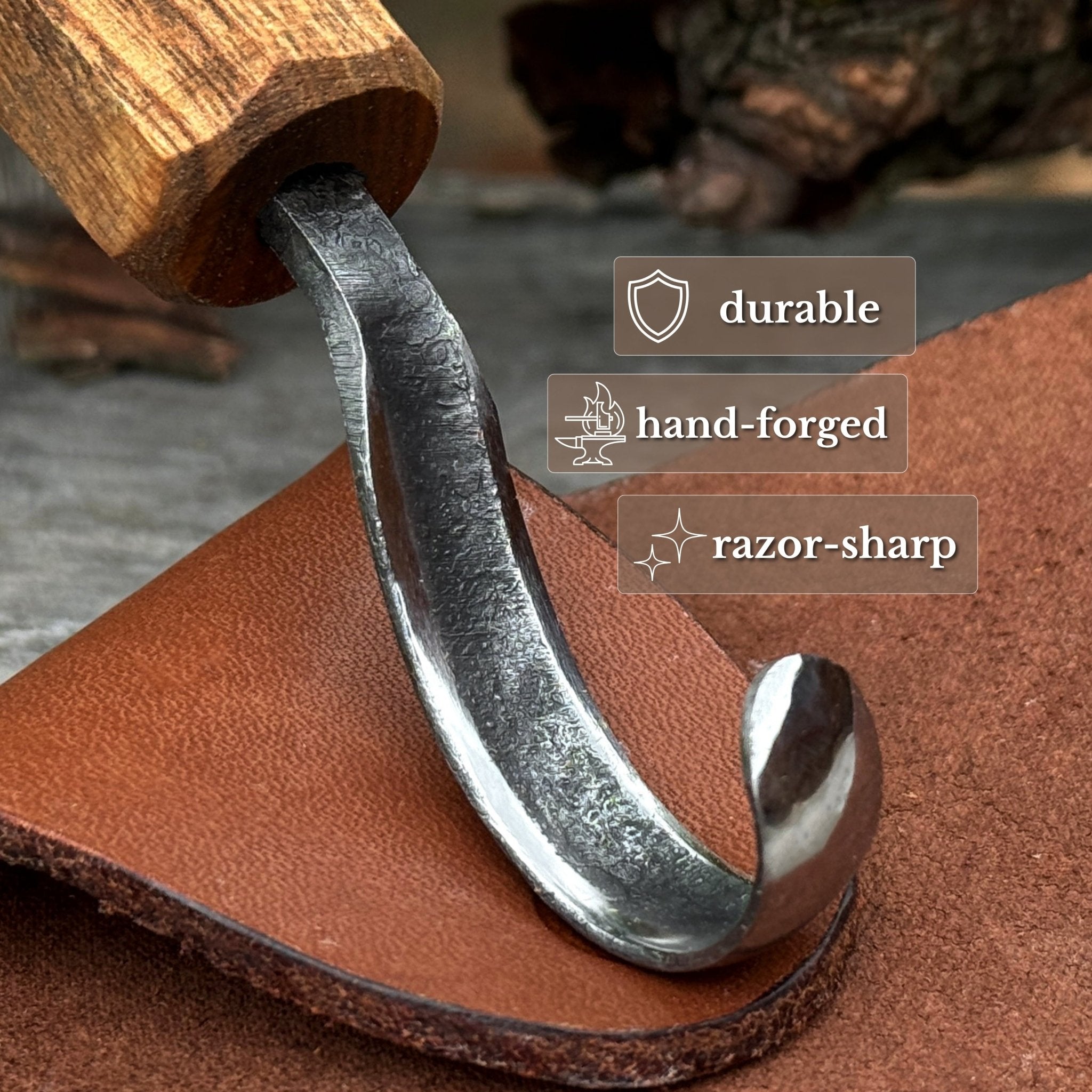 Spoon Carving Hook Knife - 3