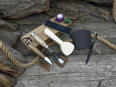 Spoon Carving Kit – All - in - One Whittling Starter Set for Beginners, Adults & Kids - 8