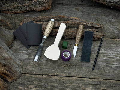 Spoon Carving Kit – All - in - One Whittling Starter Set for Beginners, Adults & Kids - 4