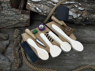 Spoon Carving Kit – Beginner - Friendly Wood Carving Tools & Spoon Blanks - 3