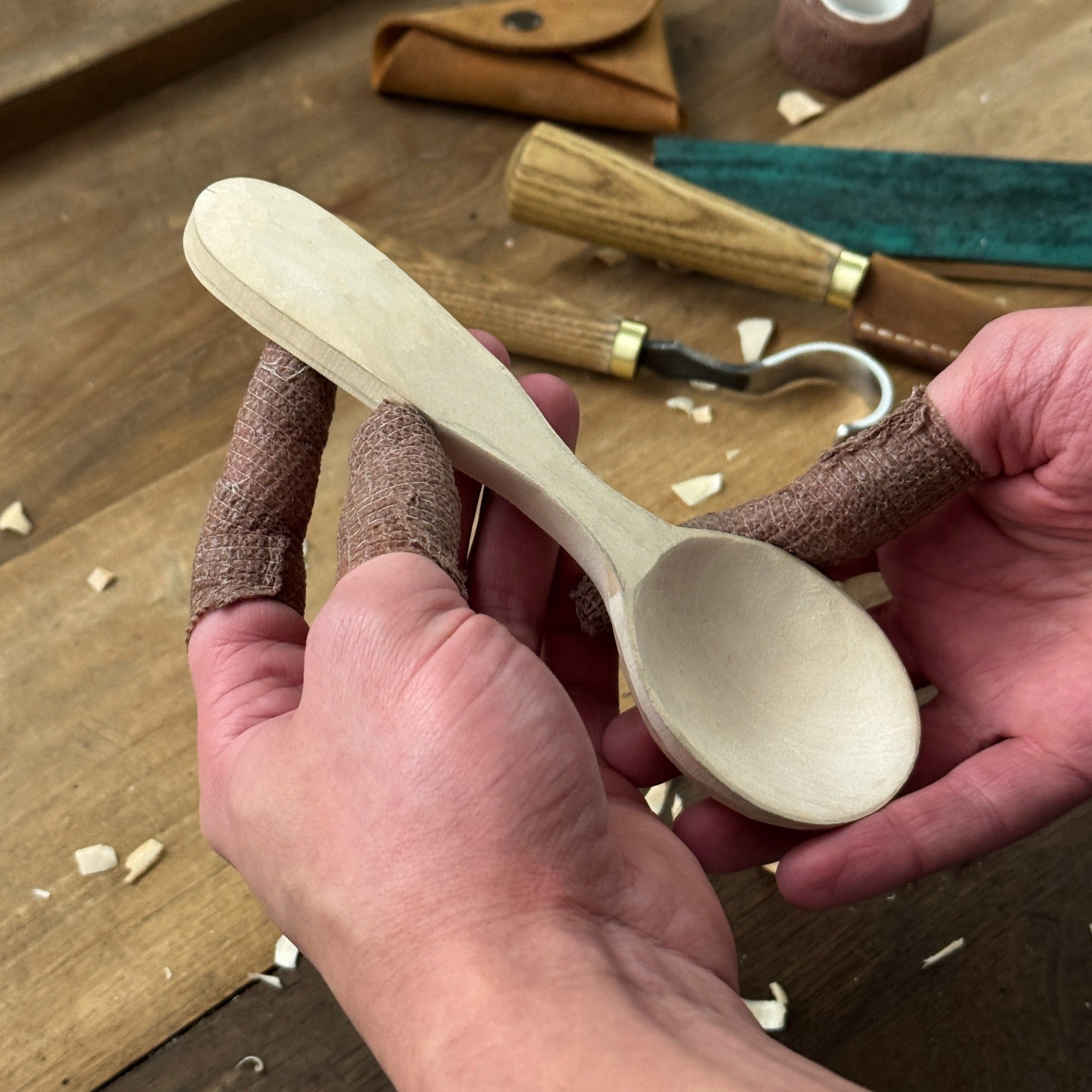 Spoon Carving Kit – Beginner - Friendly Wood Carving Tools & Spoon Blanks - 7