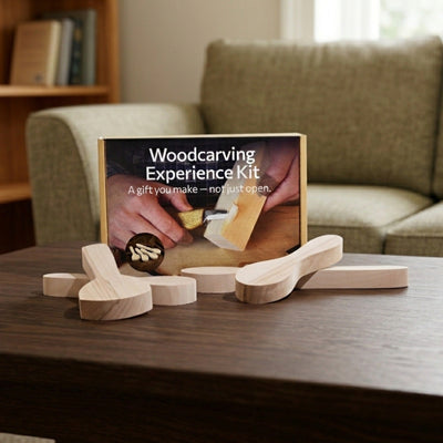 Spoon Carving Kit – Beginner - Friendly Wood Carving Tools & Spoon Blanks - 1