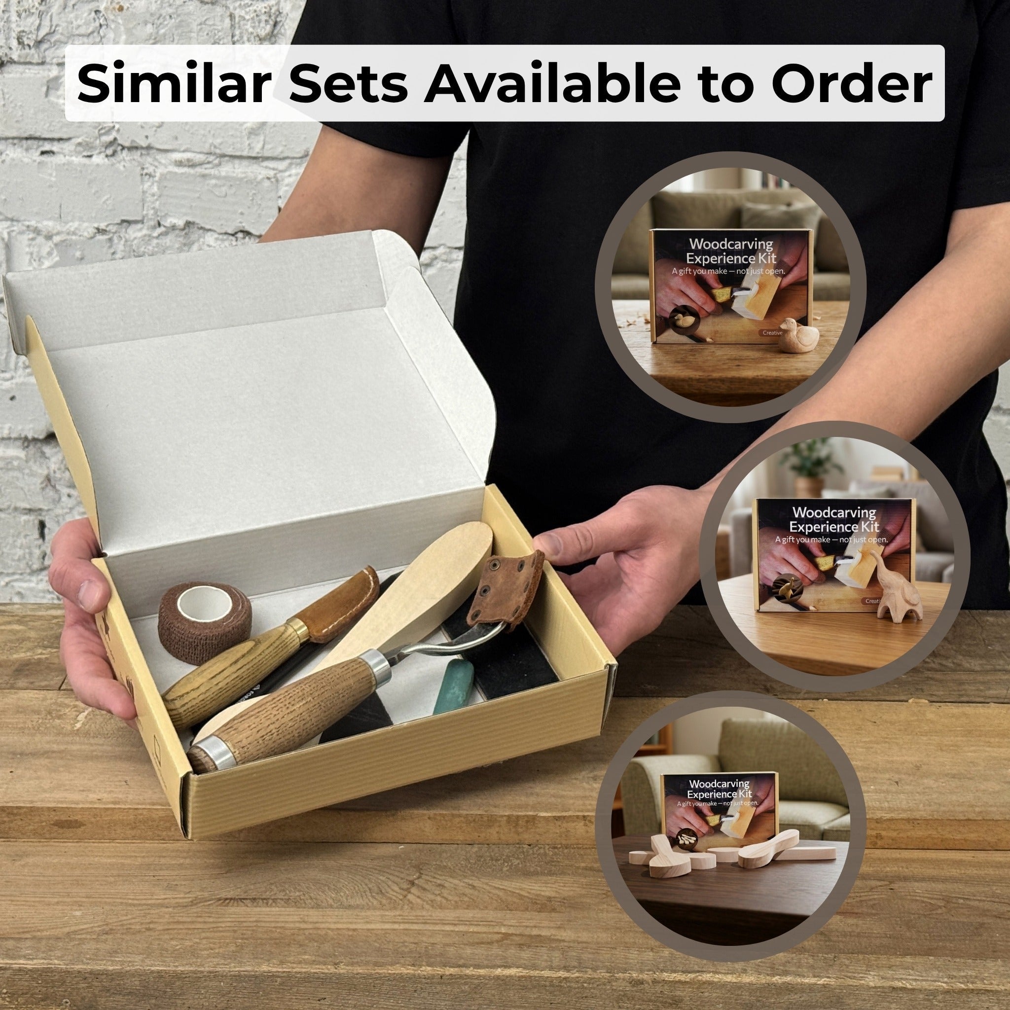 Spoon Carving Kit - Complete Starter Whittling Kit for Beginners Adults, Teens, and Kids - 11