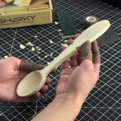 Spoon Carving Kit - Complete Starter Whittling Kit for Beginners Adults, Teens, and Kids - 5